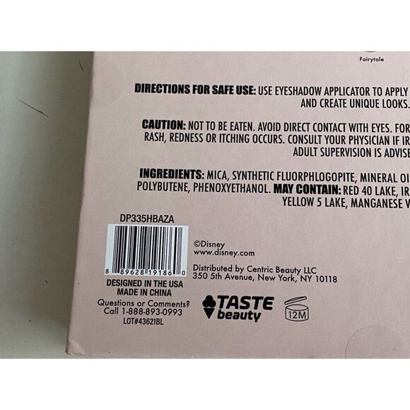 Disney's Snow White And The Seven Dwarfs 12 Pan Eye Shadow Palette NEW - Picture 12 of 12